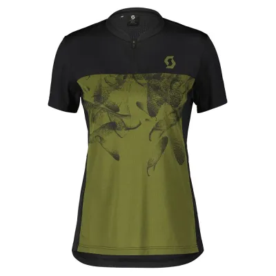 Scott Fahrradtrikots kurzarm Scott Trail Flow Zip Kurzarm Enduro Trikot