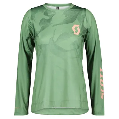 Scott Fahrradtrikots langarm Scott Trail Vertic Langarm Enduro Trikot