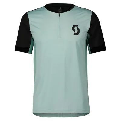 Scott Fahrradtrikots kurzarm Scott Trail Vertic Zip Kurzarm Enduro Trikot