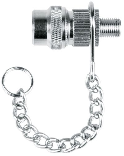 SKS PUSH-ON PRESTA ADAPTER NIPPLE WITH CHAIN