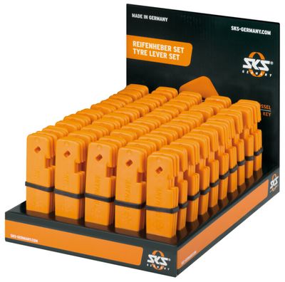 SKS TYRE LEVERS - DISPLAY WITH 50 SETS