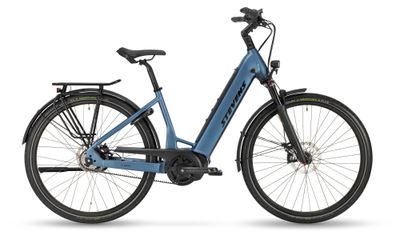 Stevens E-Courier Plus Forma Silver Blue