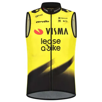 TVL Fahrradtrikots ärmellos Team Visma | Lease a Bike Replica 2026 Windweste 2026