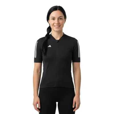 Fahrradtrikots kurzarm Adidas Tempo 3 Stripes (Bild 1)