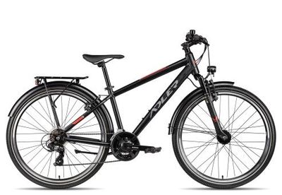 Jugendfahrrad 26 Zoll Adler Ace 26 21 2025 | 26 Zoll | Diamant | 43 cm | black matt (Bild 1)