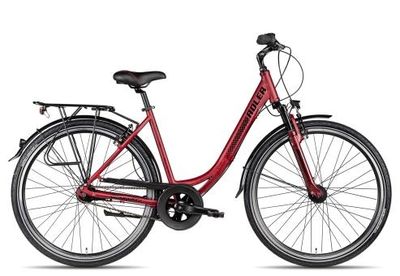 Stadtrad Adler Verona NEXUS 2026 | 28 Zoll | Tiefeinsteiger | 55 cm | cherryred matt (Bild 1)