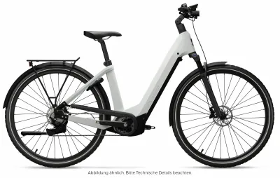 E-Bike Tourenrad ADVANCED EBIKE TREKKING Reco 5 2024 | 750 Wh | 28 Zoll | Tiefeinsteiger | S/M - 48 cm | cloud (Bild 1)