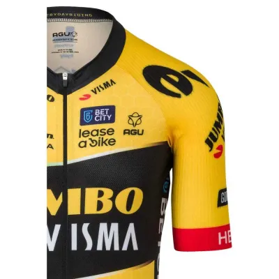 Fahrradtrikots kurzarm Agu Jumbo-Visma Premium Replica (Bild 3)
