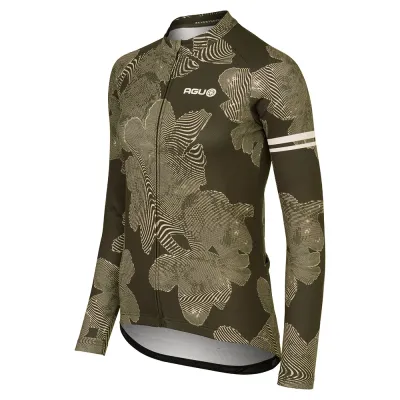 Fahrradtrikots langarm Agu Striped Flower Essential (Bild 3)
