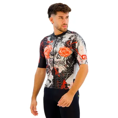 Fahrradtrikots kurzarm Alé Cycling PRR Skull (Bild 5)