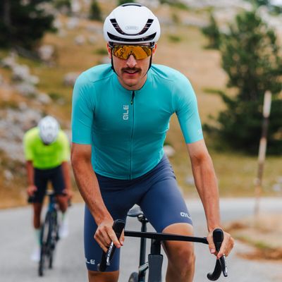 Fahrradtrikots kurzarm Alé Cycling COLOR BLOCK JERSEY Radtrikot 2026 (Bild 14)