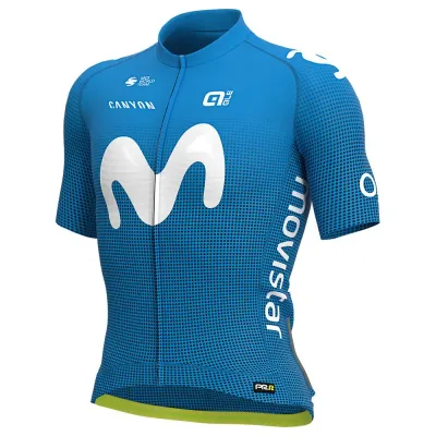Fahrradtrikots kurzarm Alé Cycling Movistar Team 2020 PR-R 2020 (Bild 1)