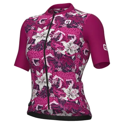 Fahrradtrikots kurzarm Alé Cycling PR-E Hibiscus 2023 (Bild 5)