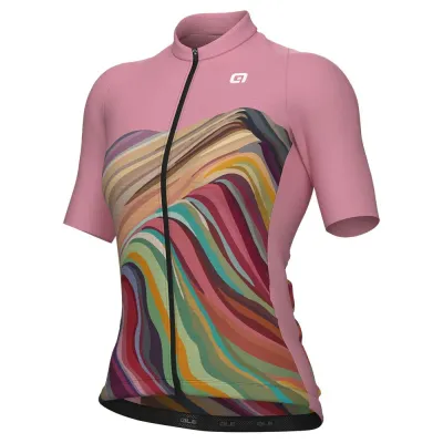 Fahrradtrikots kurzarm Alé Cycling Pr-E Rainbow (Bild 3)