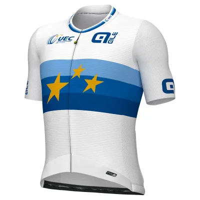 Fahrradtrikots kurzarm Alé Cycling PR-S 1000 UEC Champion D´Europe (Bild 7)
