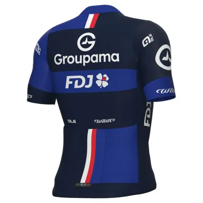Fahrradtrikots kurzarm Alé Cycling PR-S 2.0 Groupama FDJ 2025 (Bild 2)