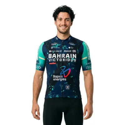 Fahrradtrikots kurzarm Alé Cycling Prime Bahrain Victorious (Bild 5)