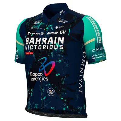 Fahrradtrikots kurzarm Alé Cycling Prime Bahrain Victorious (Bild 7)