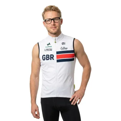 Fahrradtrikots ärmellos Alé Cycling Prime Federazione Britannica 2025 Weste (Bild 5)