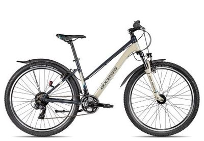 Jugendfahrrad 27,5 Zoll Axess Adventure 2025 | 27,5 | Trapez | 48 cm | grey sahara lagoon (Bild 2)