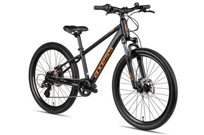 Kinderfahrrad 24 Zoll Axess Stipe 24 Pro 2026 | 24 Zoll | Diamant | 30 cm | black matt/orange black (Bild 2)