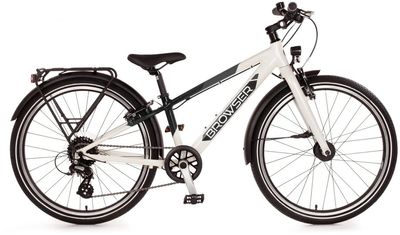 Kinderfahrrad 24 Zoll Bachtenkirch Browser 2026 | 24 Zoll | Diamant | 28,5 cm | schwarz-weiß (Bild 2)