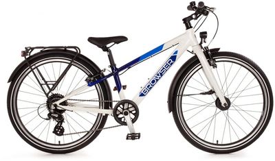 Kinderfahrrad 24 Zoll Bachtenkirch Browser 2026 | 24 Zoll | Diamant | 28,5 cm | Blau Weiß (Bild 3)