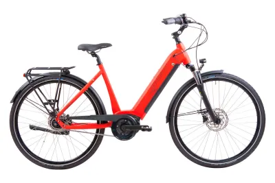 E-Bike Tourenrad BBF Bike Bato 2025 | 400 Wh | 28 Zoll | Tiefeinsteiger | 50 cm | rot matt (Bild 1)