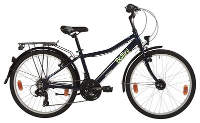 Kinderfahrrad 24 Zoll Bellini Luca 21 2024 | 24 Zoll | Diamant | 34 CM | dark bluegreenishyellow (Bild 2)
