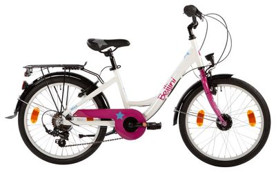 Kinderfahrrad 20 Zoll Bellini Mia 6 2024 | 20 Zoll | Tiefeinsteiger | 32 CM | Pearl WhitePink (Bild 1)