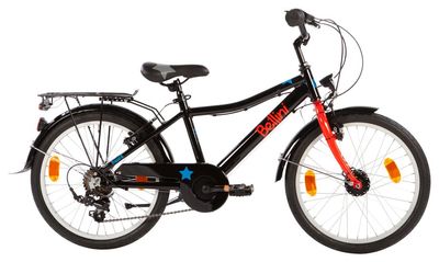 Kinderfahrrad 20 Zoll Bellini Paul 6 2024 | 20 Zoll | Diamant | 32 CM | BlackNeonred (Bild 2)