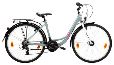 Jugendfahrrad 26 Zoll Bellini Resi 21 2024 | 26 Zoll | Tiefeinsteiger | 42 CM | grey bluepink (Bild 2)