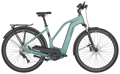 E-Bike Tourenrad Bergamont E-Horizon Edition 5 Lady 2023 | 500 Wh | 28 Zoll | Tiefeinsteiger | 60 cm | matt glazy blue (Bild 1)