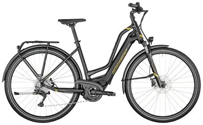 E-Bike Tourenrad Bergamont E-Horizon Edition Amsterdam 2022 | 625 Wh | 28 Zoll | Diamant | 44 cm | black gold dust (shiny) (Bild 1)