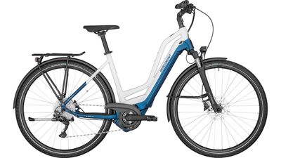 E-Bike Tourenrad Bergamont E-Horizon Edition LTD Amsterdam 2022 | 625 Wh | 28 Zoll | Diamant | 48 cm | blue/white (matt/shiny) (Bild 1)