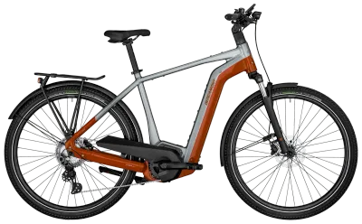 E-Bike Tourenrad Bergamont E-Horizon Edition LTD 2023 | 750 Wh | 28 Zoll | Diamant | 52 cm | shiny silver/orange (Bild 1)