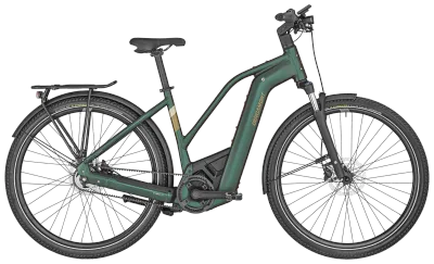 E-Bike Tourenrad Bergamont E-Horizon Elite 6 Belt 2023 | 625 Wh | 28 Zoll | Trapez | 48 cm | matt emerald green (Bild 1)