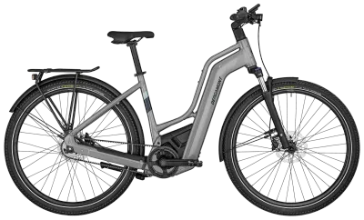 E-Bike Tourenrad Bergamont E-Horizon Elite 7 Belt Amsterdam 2023 | 750 Wh | 28 Zoll | Diamant | 52 cm | shiny mortar grey (Bild 1)