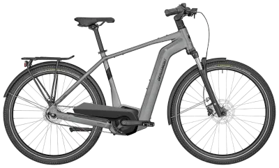 E-Bike Tourenrad Bergamont E-Horizon N5e FH Belt 2023 | 500 Wh | 28 Zoll | Diamant | 52 cm | matt titanium silver (Bild 1)