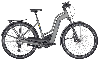 E-Bike Tourenrad Bergamont E-Horizon Premium SUV Amsterdam 2023 | 750 Wh | 28 Zoll | Diamant | 60 cm | matt chrome silver (Bild 1)