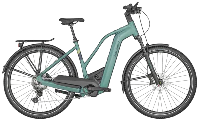 E-Bike Tourenrad Bergamont E-Horizon Premium SUV Lady 2023 | 750 Wh | 28 Zoll | Tiefeinsteiger | 56 cm | matt flaky turquoise (Bild 1)