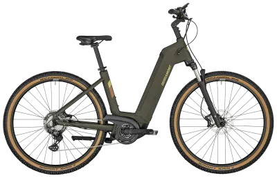 E-Bike Tourenrad Bergamont E-Horizon SUV Cross 2023 | 625 Wh | 28 Zoll | Tiefeinsteiger | 48 cm | matt dark olive green (Bild 1)