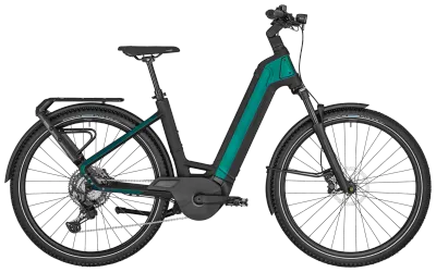 Urban E-Bike Bergamont E-Ville SUV Elite 2023 | 625 Wh | 28 Zoll | Tiefeinsteiger | 50 cm | shiny turquoise (Bild 1)