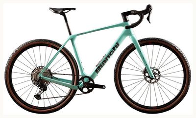 Gravel Bike Bianchi Arcadex Comp GRX 610/822 2025 | 28 Zoll | Diamant | LG | AY - CK16 / Graphite Glossy (Bild 2)