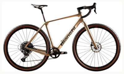Gravel Bike Bianchi Arcadex Comp GRX 610/822 2025 | 28 Zoll | Diamant | LG | AZ - Metal Sand / Graphite Glossy (Bild 1)
