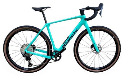 Gravel Bike Bianchi Arcadex Pro GRX 820 2026 | 28 Zoll | Diamant | SM | AF - CK16 / Green Water Matt (Bild 2)
