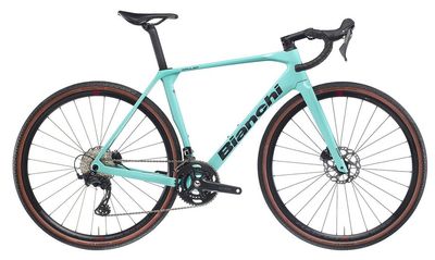 Gravel Bike Bianchi Impulso Comp GRX 610/820 2026 | 28 Zoll | Diamant | L | F7 - CK16 / Graphite Glossy (Bild 1)
