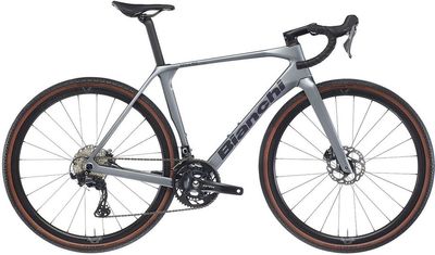 Gravel Bike Bianchi Impulso Pro GRX820 2024 | 28 Zoll | Diamant | LG | F4 - Grey / Black Matt (Bild 2)
