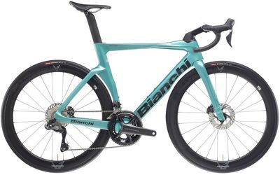 Aero Rennrad Bianchi Oltre Comp 105 Di2 2026 | 28 Zoll | Diamant | 50 cm | ZN / CK Metallic / Graphite Glossy (Bild 1)