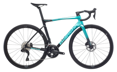 Allround-Rennrad Bianchi Specialissima Comp 105 Di2 2026 | 28 Zoll | Diamant | 50 cm | B9 / Graphite/Metallic Celeste / CK16 Full Glossy (Bild 1)